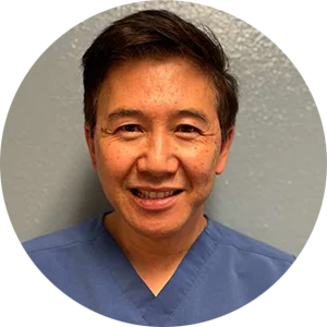 Professional portrait of Dr. Nguyen, a skilled and compassionate dentist at Harmony Dental Care.